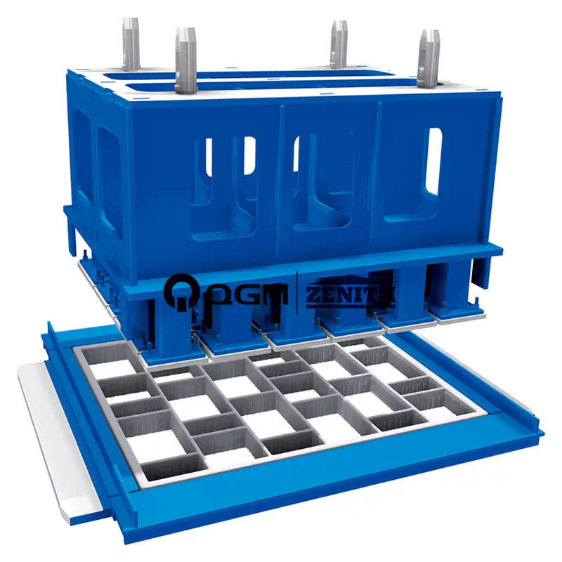 Moldes de máquina de bloco leve